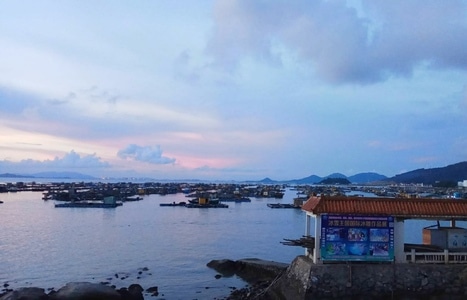 在路上-旅游-风景-海-海边小镇 图片素材