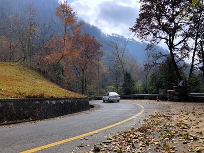 旅行-风光-文城大会岭-风景-路 图片素材