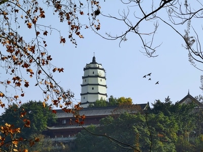 风光-旅行-你好2020-白塔-塔 图片素材