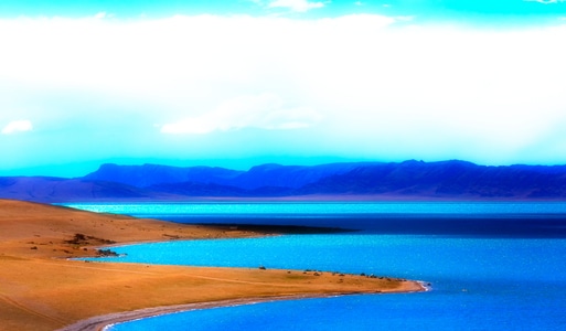 高原-风光-旅行-光影-风景 图片素材