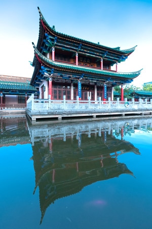 建筑-纪实-春城-昆明-仿古建筑 图片素材