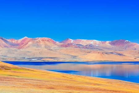 进藏路-阿里-色彩鲜艳-湖-风景 图片素材