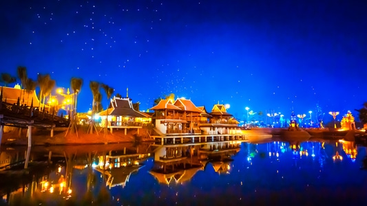 我的2019-西双版纳-蓝-色彩-风景 图片素材
