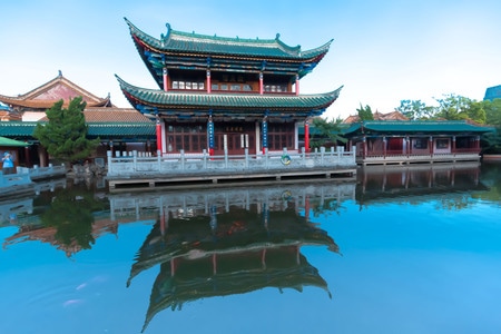 建筑-纪实-春城-昆明-仿古建筑 图片素材