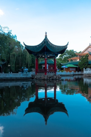 建筑-纪实-春城-昆明-仿古建筑 图片素材