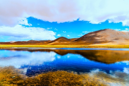 西藏-色彩-色彩鲜艳-一措再措-风景 图片素材