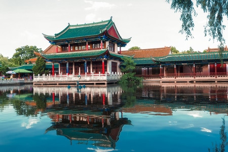 建筑-纪实-春城-昆明-仿古建筑 图片素材