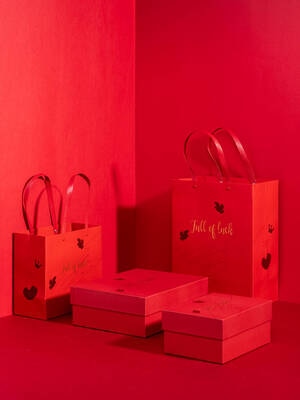 淘宝-包装-红色-绍兴-纸盒 图片素材