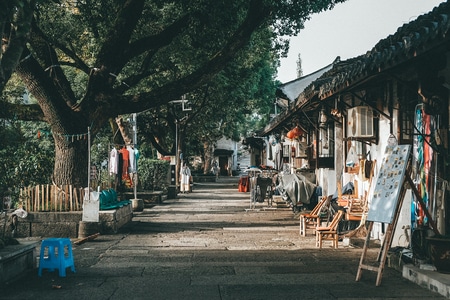 城市-扫街-抓拍-街拍-绍兴 图片素材