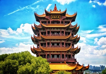 旅拍-武汉-黄鹤楼-广州-广州塔 图片素材