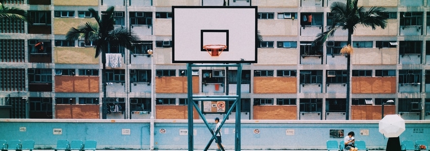 城市-系列-彩虹村-房屋-篮板 图片素材
