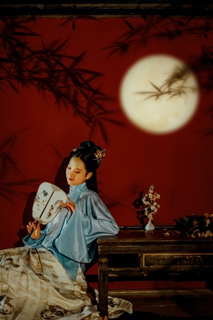 电脑传图-人像-人像写真-如昔社-复工 图片素材