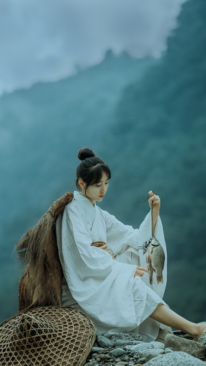 唯美-人像-美女-不可说原创摄影作品-如昔社 图片素材