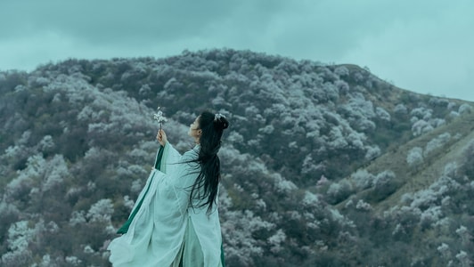古风-唯美-美女-摄影师不可说-不可说原创摄影作品 图片素材