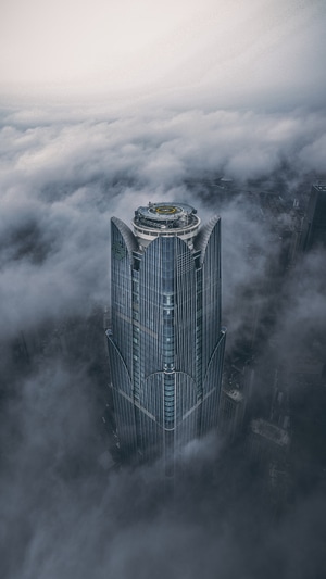 风光-建筑-航拍-上帝视角-钉子 图片素材