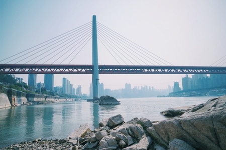 旅行-小众-ins风-东水门大桥-大桥 图片素材