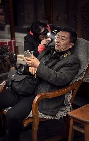 人文-街拍-男性-男人-女人 图片素材