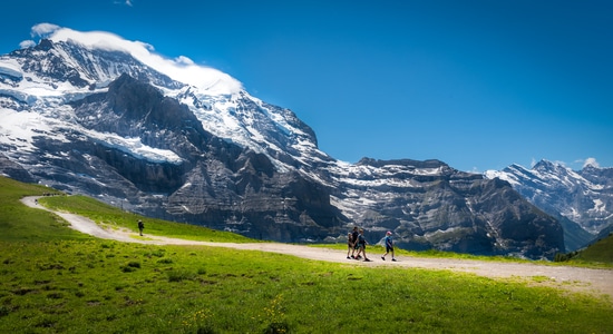 在路上-瑞士-阿尔卑斯山-光影-旅拍 图片素材