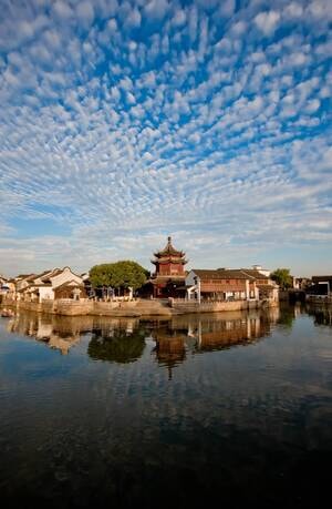 风光-自然-苏州-山塘街-风景 图片素材