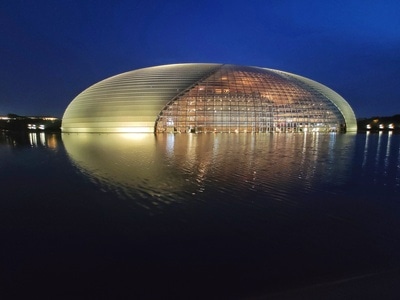 北京-巨蛋-巨蛋-建筑-体育馆 图片素材