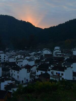 旅行-风光-风景-石城-房屋 图片素材