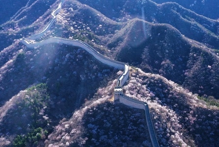 长城-自然-北京-怀柔-旅行 图片素材