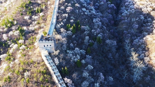 长城-自然-北京-怀柔-旅行 图片素材