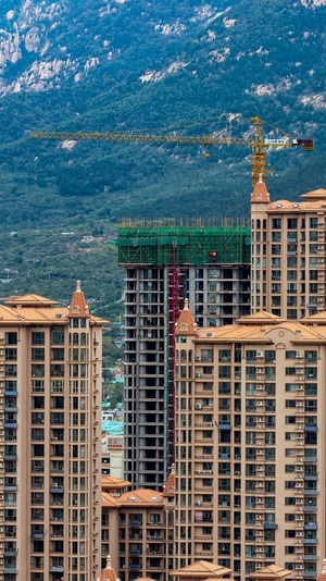 70周年城市-建筑-城市-视角-爬楼 图片素材