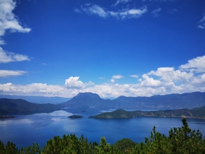 旅游-泸沽湖-丽江-风光-风景 图片素材