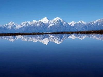 自驾旅游-摄影-自然风光-风景-牛背山 图片素材