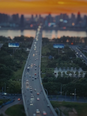 手机摄影-xs-风景-晚霞-城市 图片素材