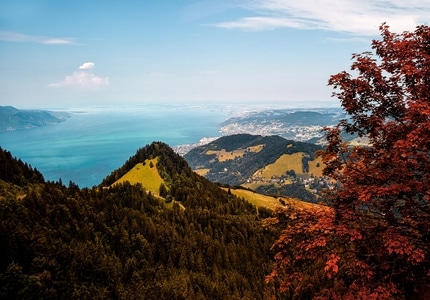 瑞士-旅游-大自然-山-在路上 图片素材