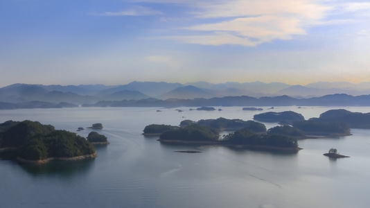 天空-景点-湖泊-杭州-风光 图片素材