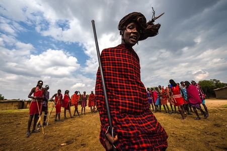 旅行-非洲-男人-部落-一群人 图片素材