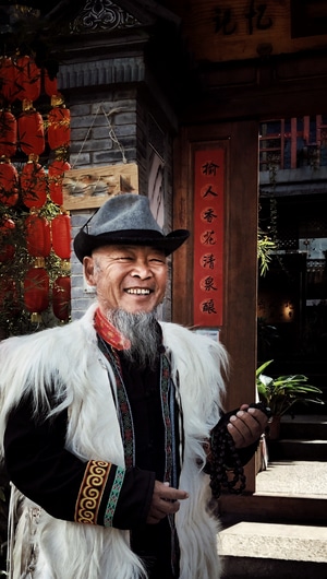 大理白族自治州-我要上封面-有趣的瞬间-人文-人物 图片素材