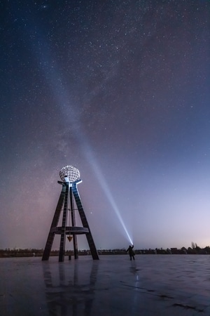 有趣的瞬间-夜景-新疆-艺术风光-星空 图片素材
