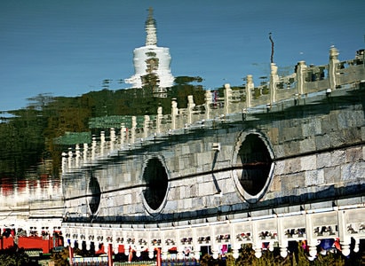 旅行-路过-建筑-广场-拱桥 图片素材