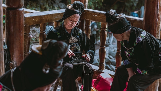 人文-纪实-老人-女性-女人 图片素材