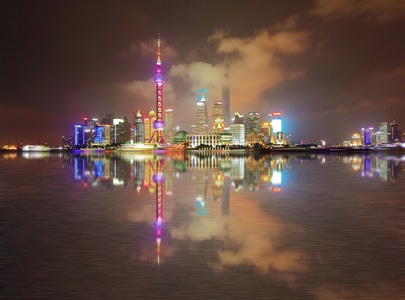 风光-风景-夜景-建筑-东方明珠塔 图片素材