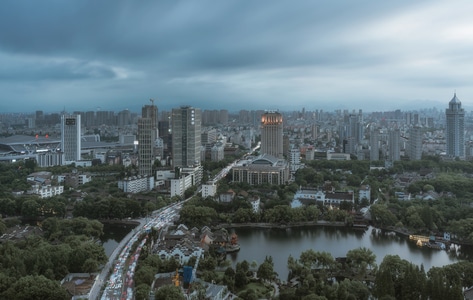 宁波-风光-城市-城市风光-建筑 图片素材
