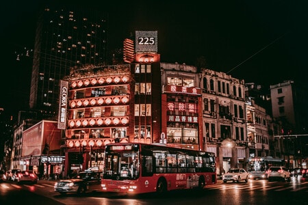 潮流摄影-街景-广州-人像-夜景 图片素材