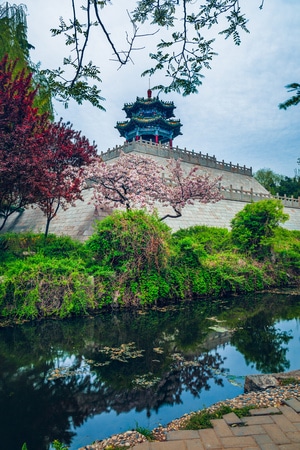 旅游-色彩-宁静-建筑-兖州 图片素材