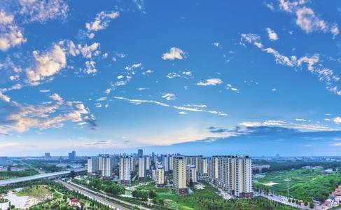 建筑-兖州-接片-高清-风景 图片素材