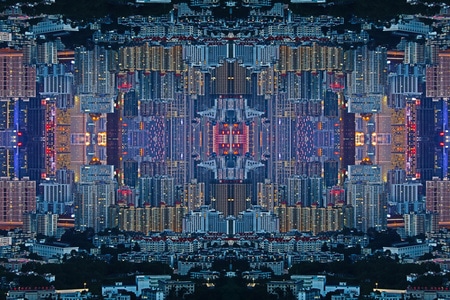 我要上封面-城市-建筑-中央商务区-广州 图片素材