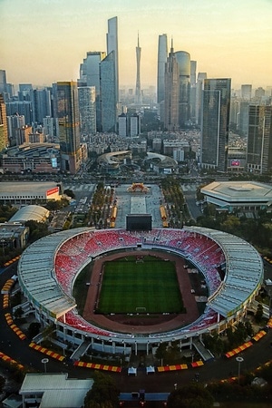 建筑-城市-广州-我要上封面-中央商务区 图片素材