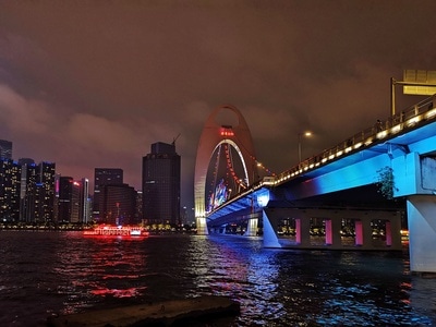 手机摄影-像素蜜蜂官方账号-广州-建筑-色彩 图片素材