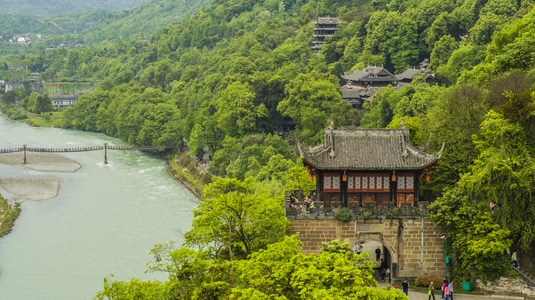 成都市-航拍风光-看你的城市-旅行、风光、人文-风光 图片素材