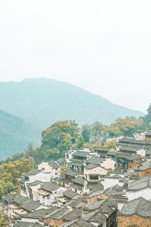 你好2020-徽派-婺源-房屋-小镇 图片素材