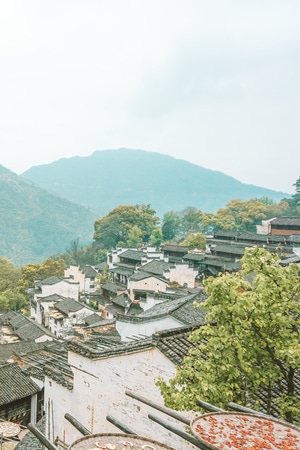 你好2020-徽派-婺源-房屋-小镇 图片素材