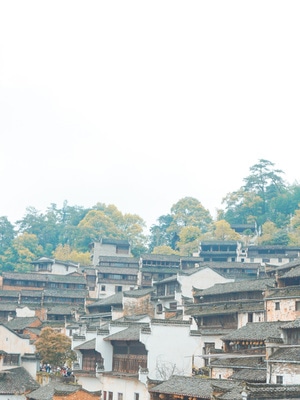 你好2020-徽派-婺源-房屋-小镇 图片素材